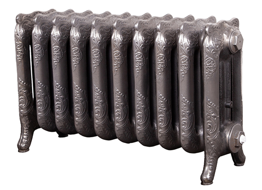 Rococo 3 Column 10 Sections Hand Burnished