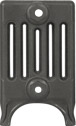 Victorian 6 Column 365Mm Foundry Grey End