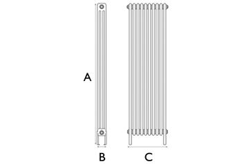 Enderby 3 Column 10 Section 1800Mm Measurements