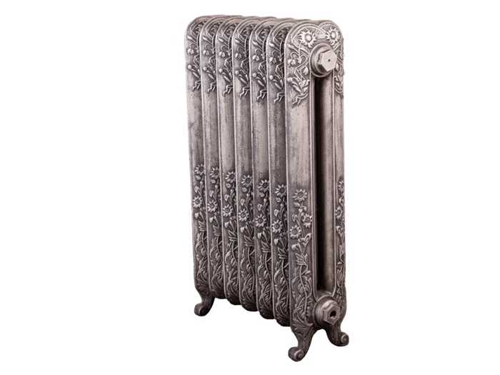 Daisy 2 Column 780Mm Antique Silver 7 Sections
