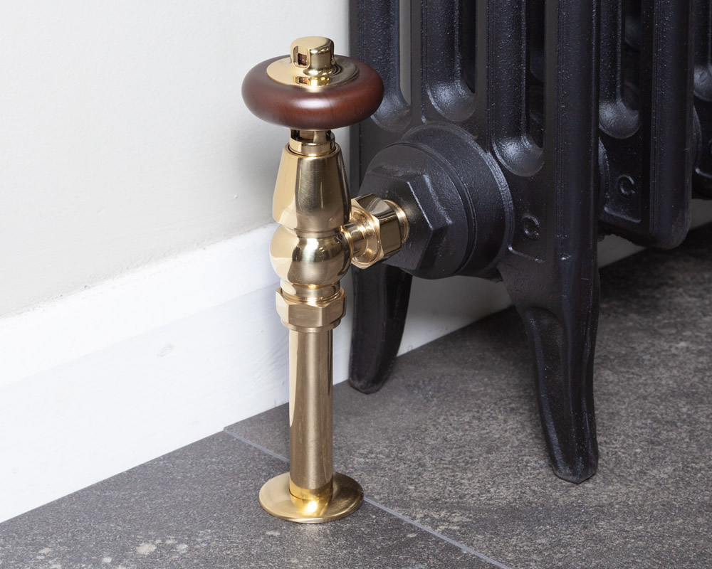 Brass Kingsgrove thermostatic radiator valve