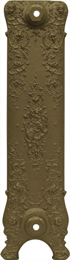 Verona 800Mm Hammered Gold End