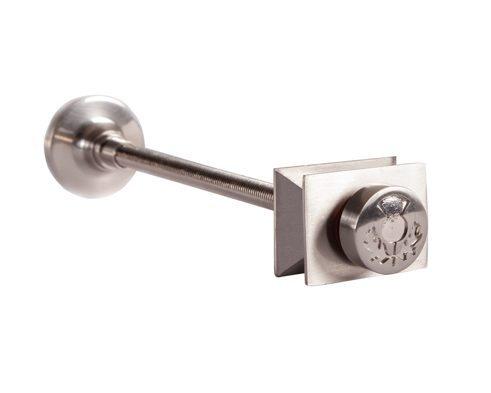 Thistle Wall Stay Satin Nickel 200
